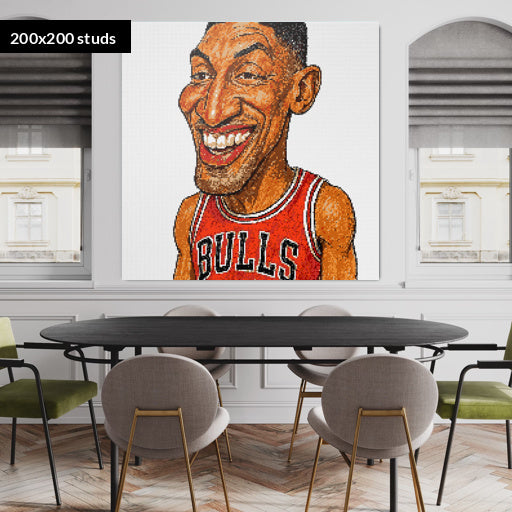 200*200studs, 160*160cm, 63*63inch