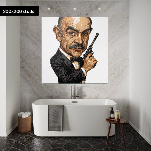 200*200studs, 160*160cm, 63*63inch