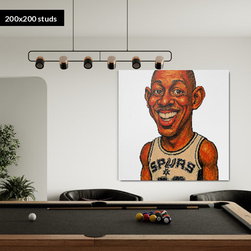 200*200studs, 160*160cm, 63*63inch