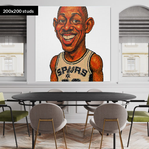 200*200studs, 160*160cm, 63*63inch