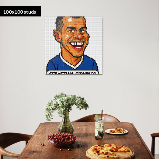 100*100studs, 80*80cm, 31,5*31,5inch