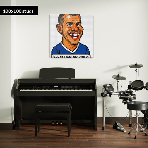 100*100studs, 80*80cm, 31,5*31,5inch