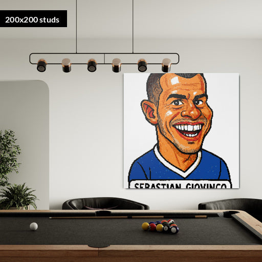 200*200studs, 160*160cm, 63*63inch