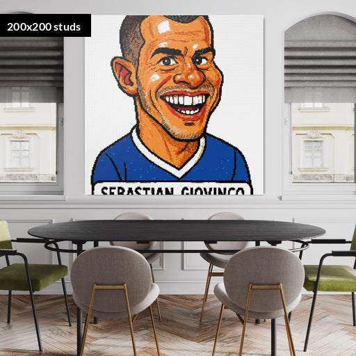 200*200studs, 160*160cm, 63*63inch