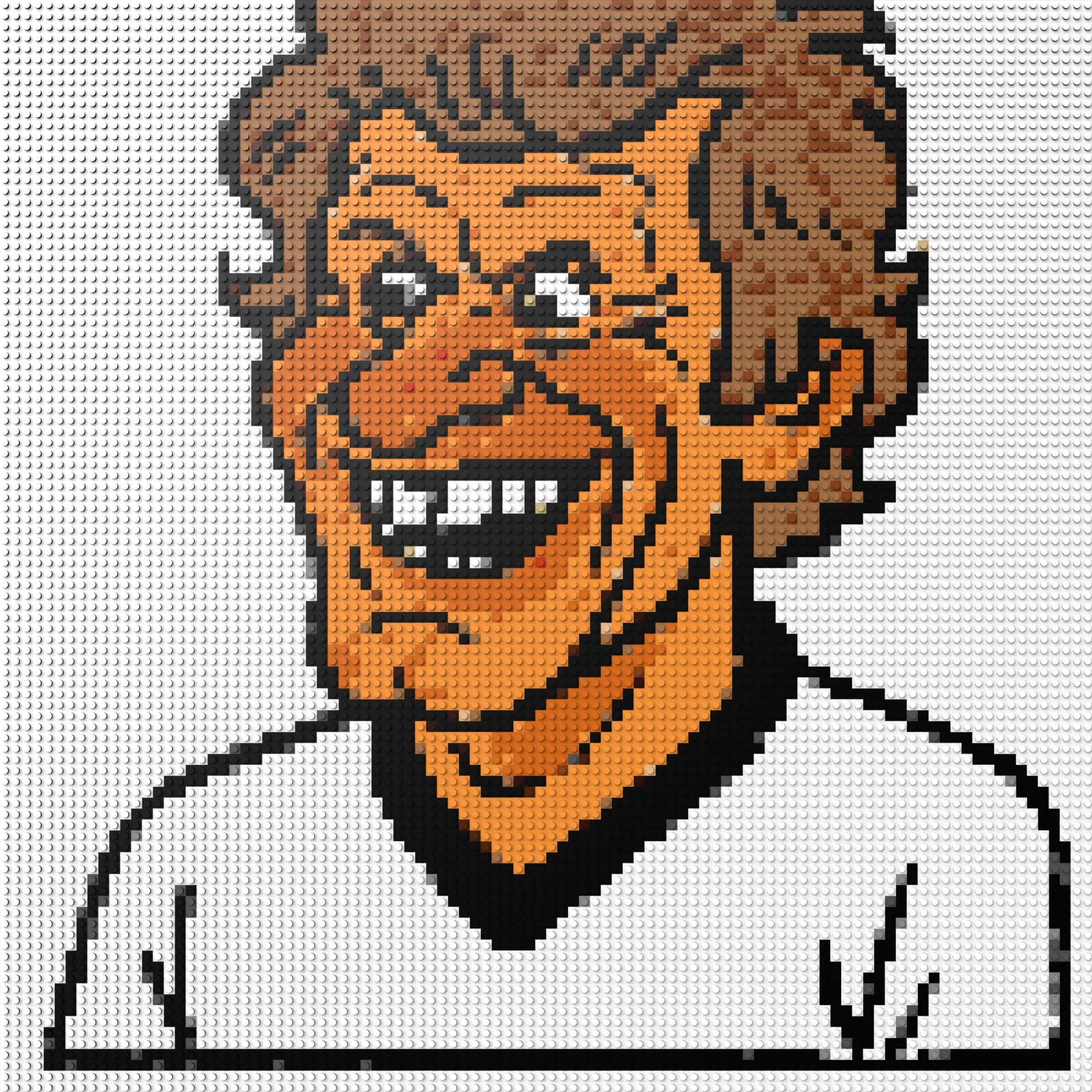 100*100studs, 80*80cm, 31,5*31,5inch