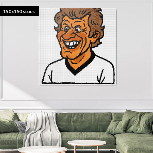 150*150studs, 120*120cm, 47,25*47,25inch