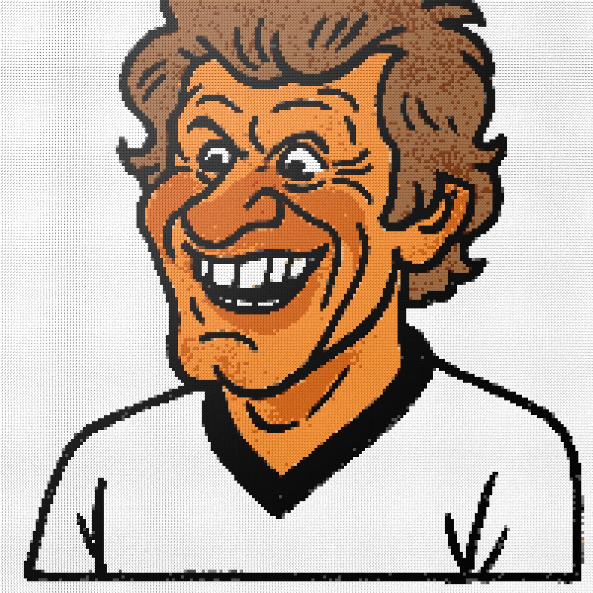 200*200studs, 160*160cm, 63*63inch