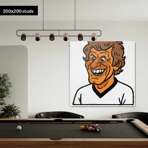 200*200studs, 160*160cm, 63*63inch