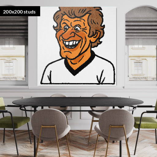 200*200studs, 160*160cm, 63*63inch