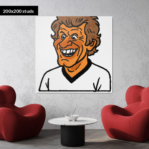 200*200studs, 160*160cm, 63*63inch