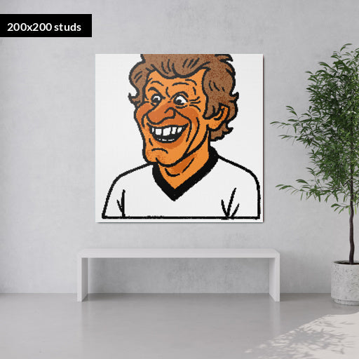 200*200studs, 160*160cm, 63*63inch