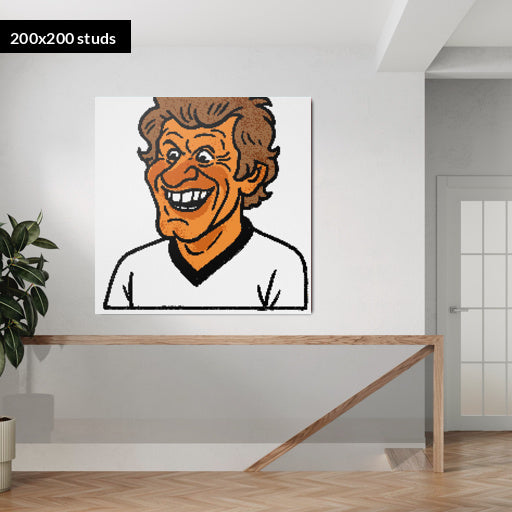 200*200studs, 160*160cm, 63*63inch