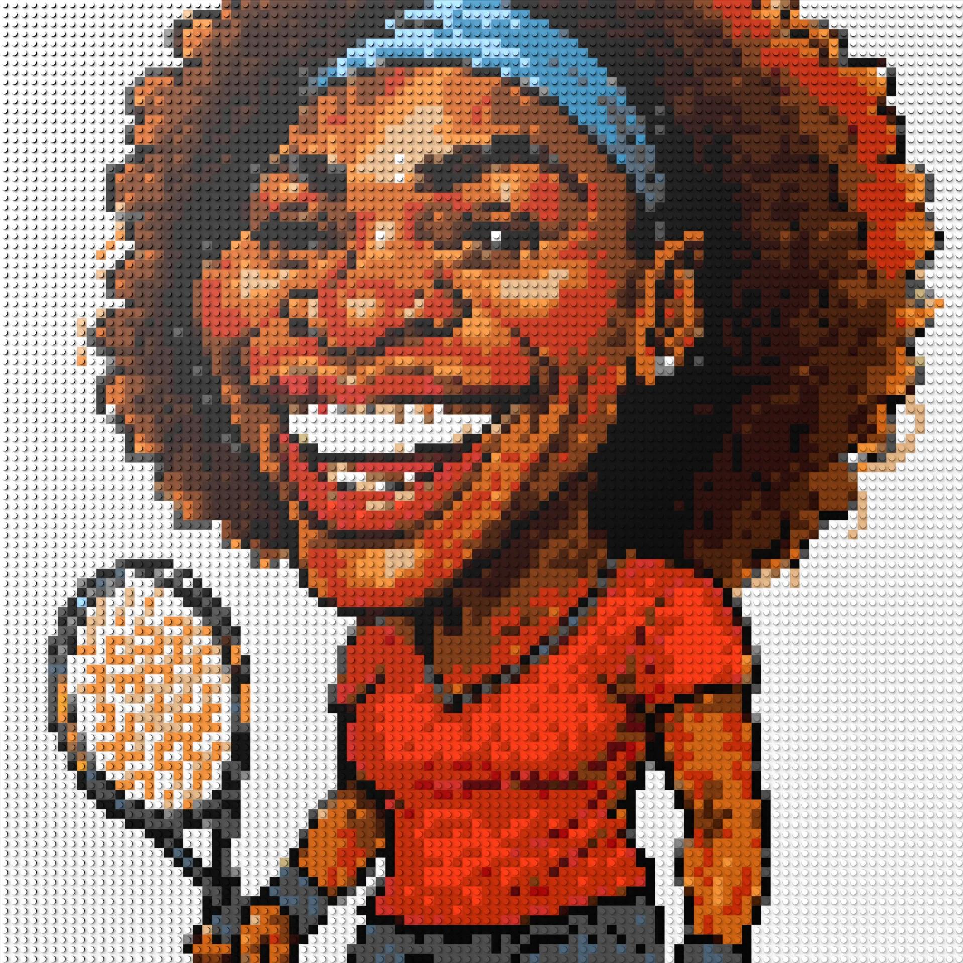 100*100studs, 80*80cm, 31,5*31,5inch