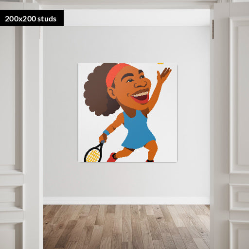 200*200studs, 160*160cm, 63*63inch