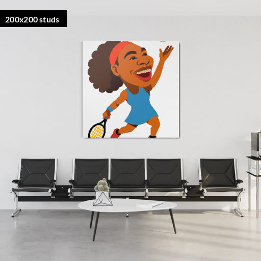 200*200studs, 160*160cm, 63*63inch