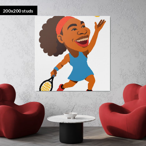 200*200studs, 160*160cm, 63*63inch
