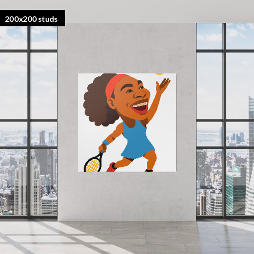 200*200studs, 160*160cm, 63*63inch