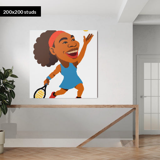 200*200studs, 160*160cm, 63*63inch