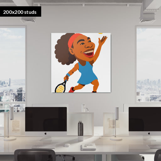 200*200studs, 160*160cm, 63*63inch