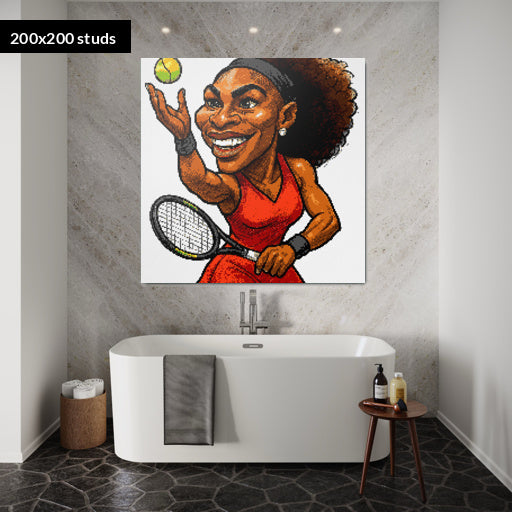 200*200studs, 160*160cm, 63*63inch