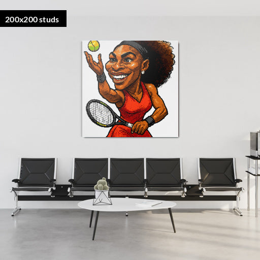 200*200studs, 160*160cm, 63*63inch