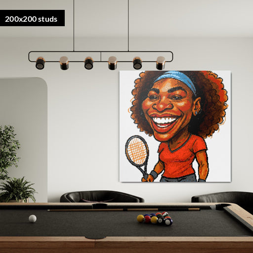 200*200studs, 160*160cm, 63*63inch