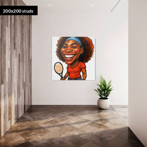 200*200studs, 160*160cm, 63*63inch