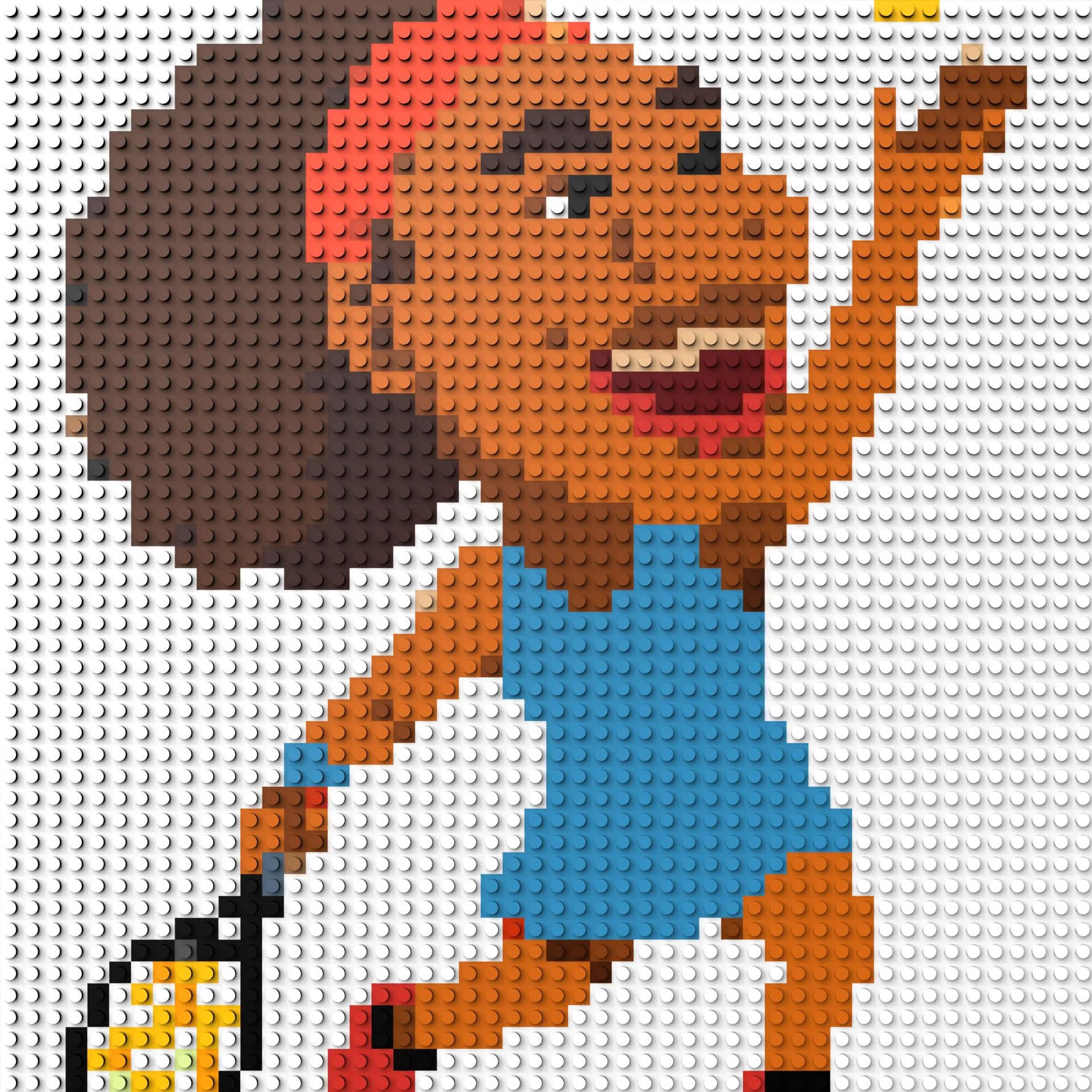 50*50studs, 40*40cm, 15,75*15,75inch