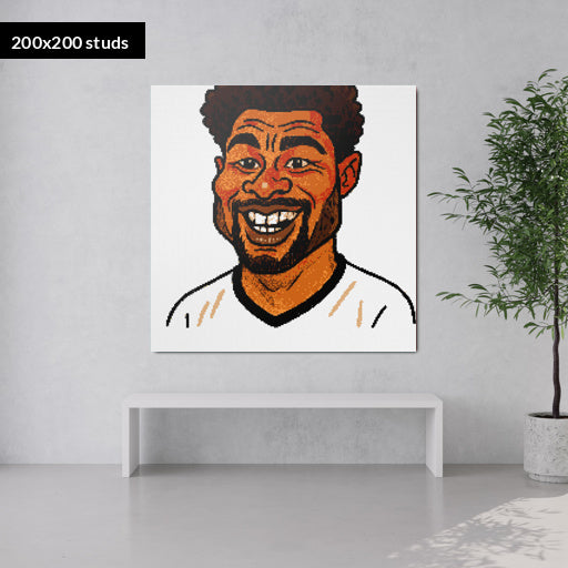 200*200studs, 160*160cm, 63*63inch