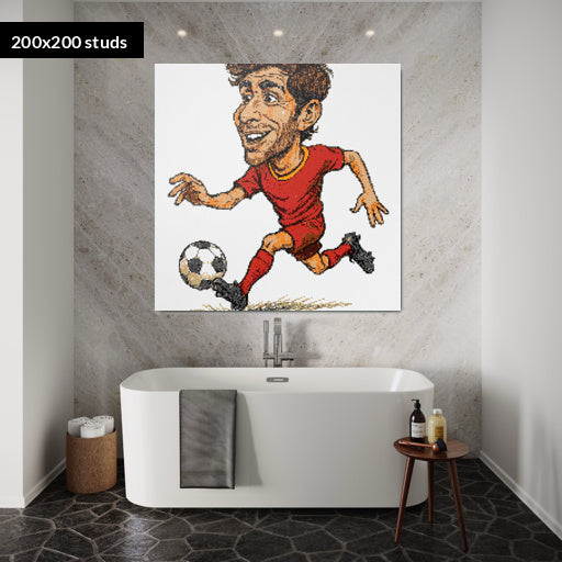 200*200studs, 160*160cm, 63*63inch