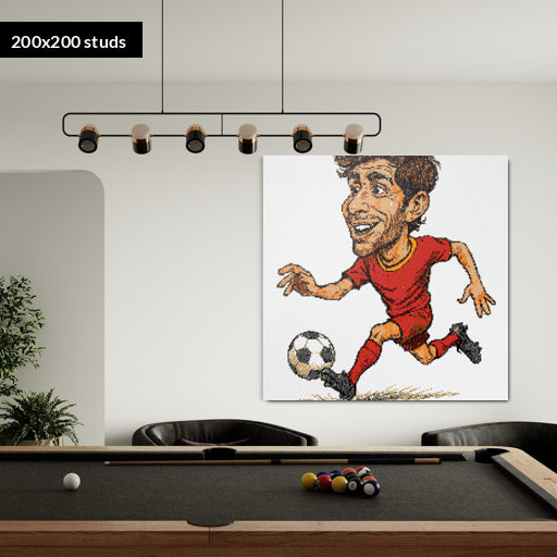 200*200studs, 160*160cm, 63*63inch