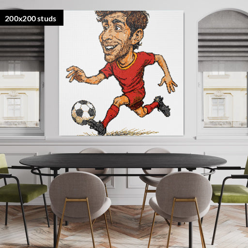 200*200studs, 160*160cm, 63*63inch