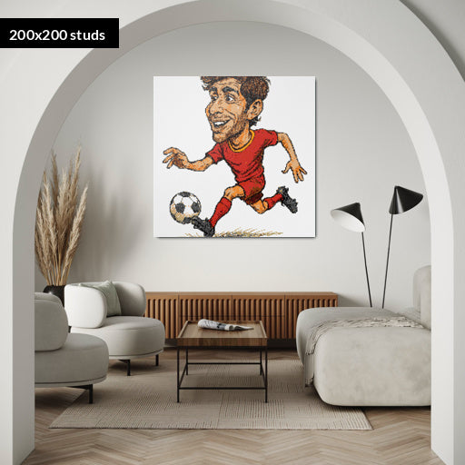 200*200studs, 160*160cm, 63*63inch