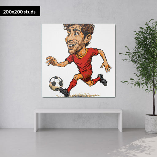 200*200studs, 160*160cm, 63*63inch