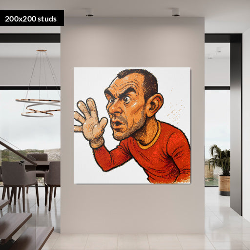 200*200studs, 160*160cm, 63*63inch