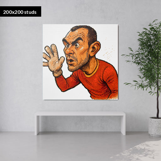 200*200studs, 160*160cm, 63*63inch