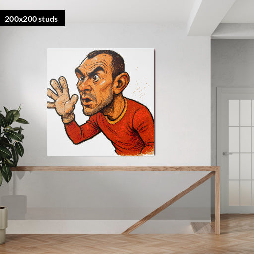 200*200studs, 160*160cm, 63*63inch