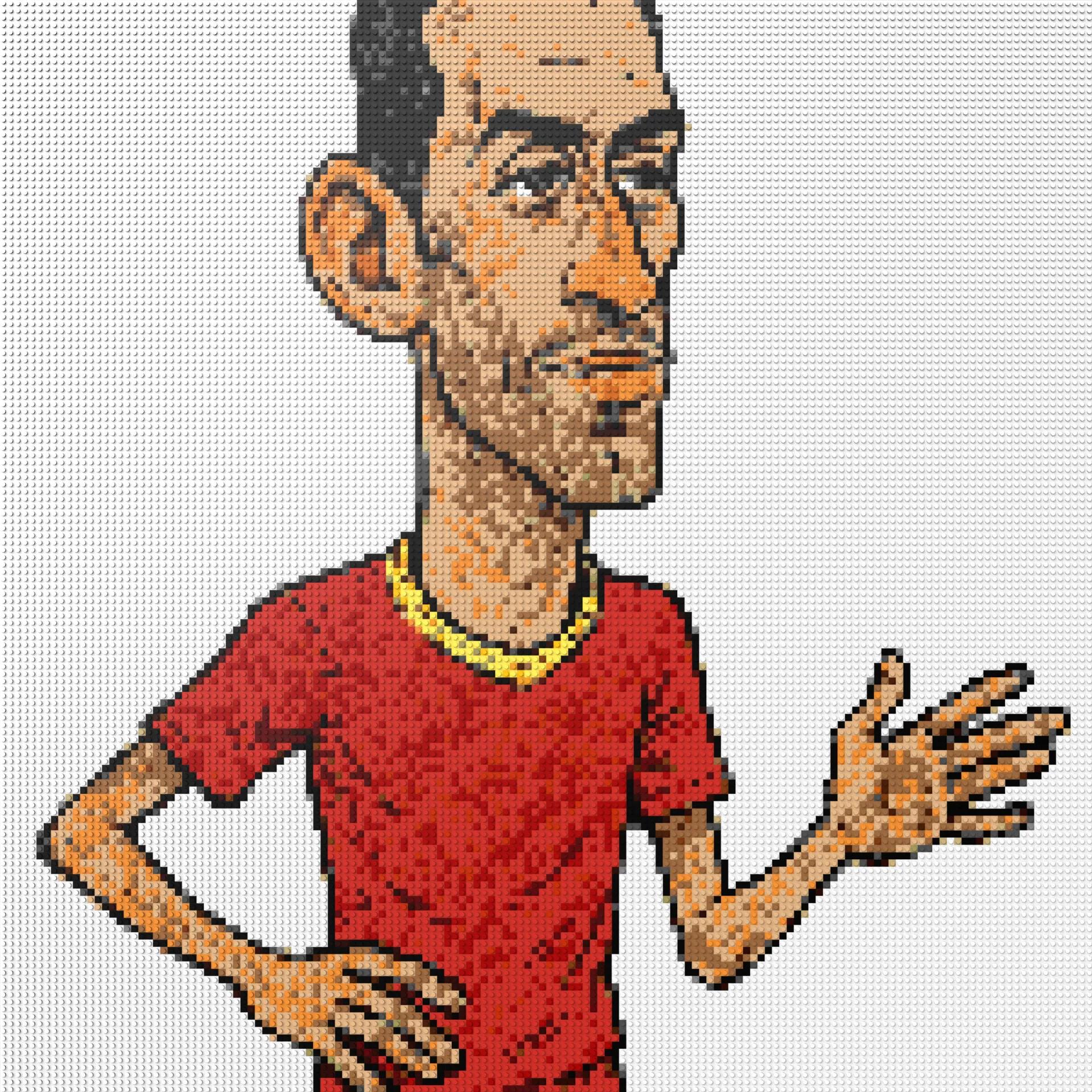 150*150studs, 120*120cm, 47,25*47,25inch