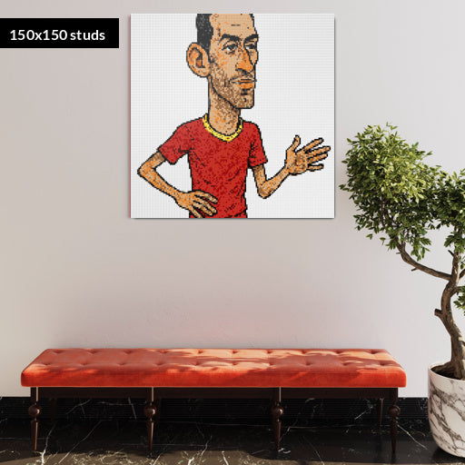 150*150studs, 120*120cm, 47,25*47,25inch