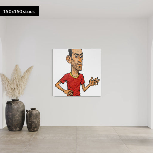 150*150studs, 120*120cm, 47,25*47,25inch