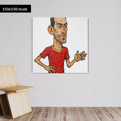 150*150studs, 120*120cm, 47,25*47,25inch