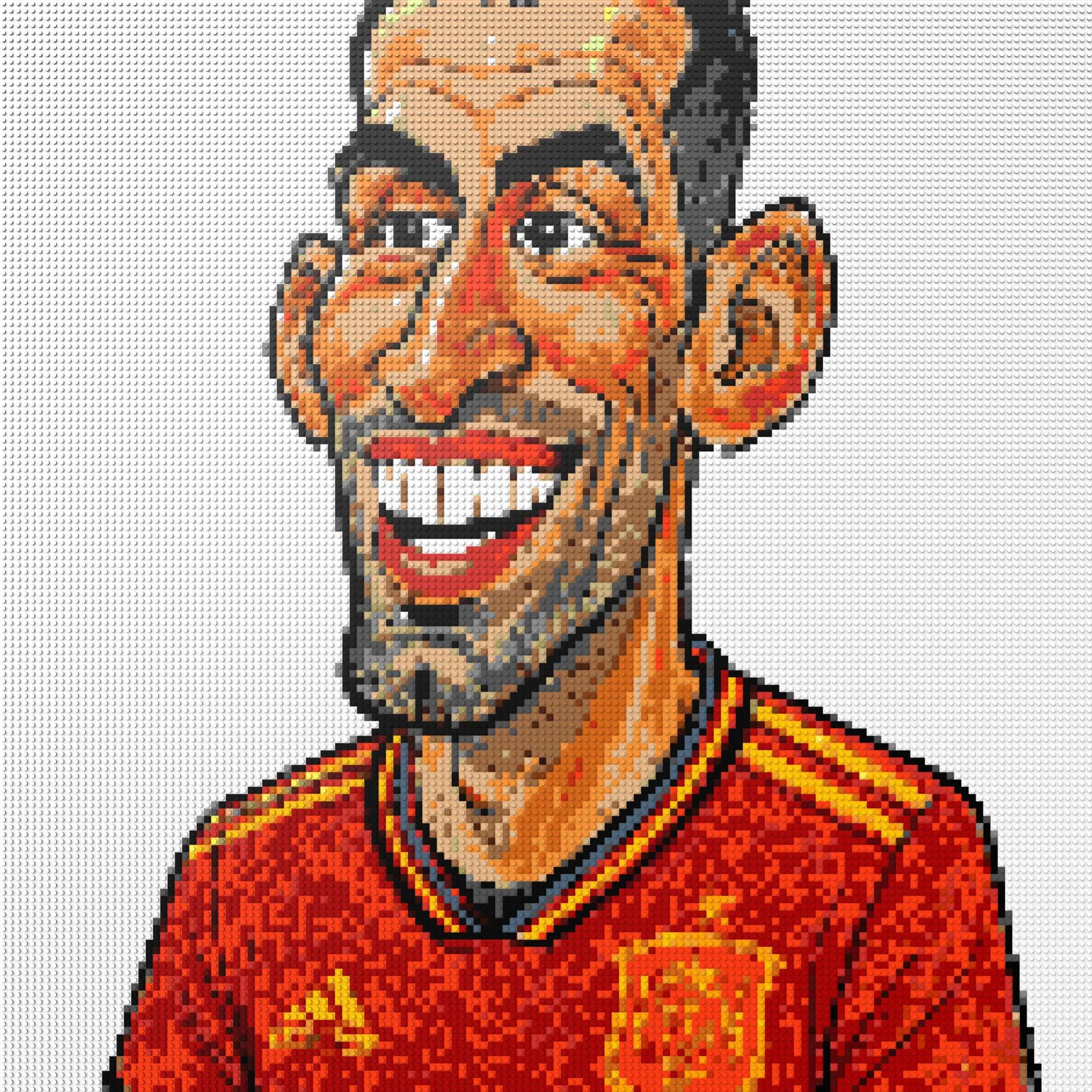 150*150studs, 120*120cm, 47,25*47,25inch