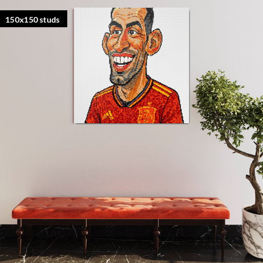 150*150studs, 120*120cm, 47,25*47,25inch