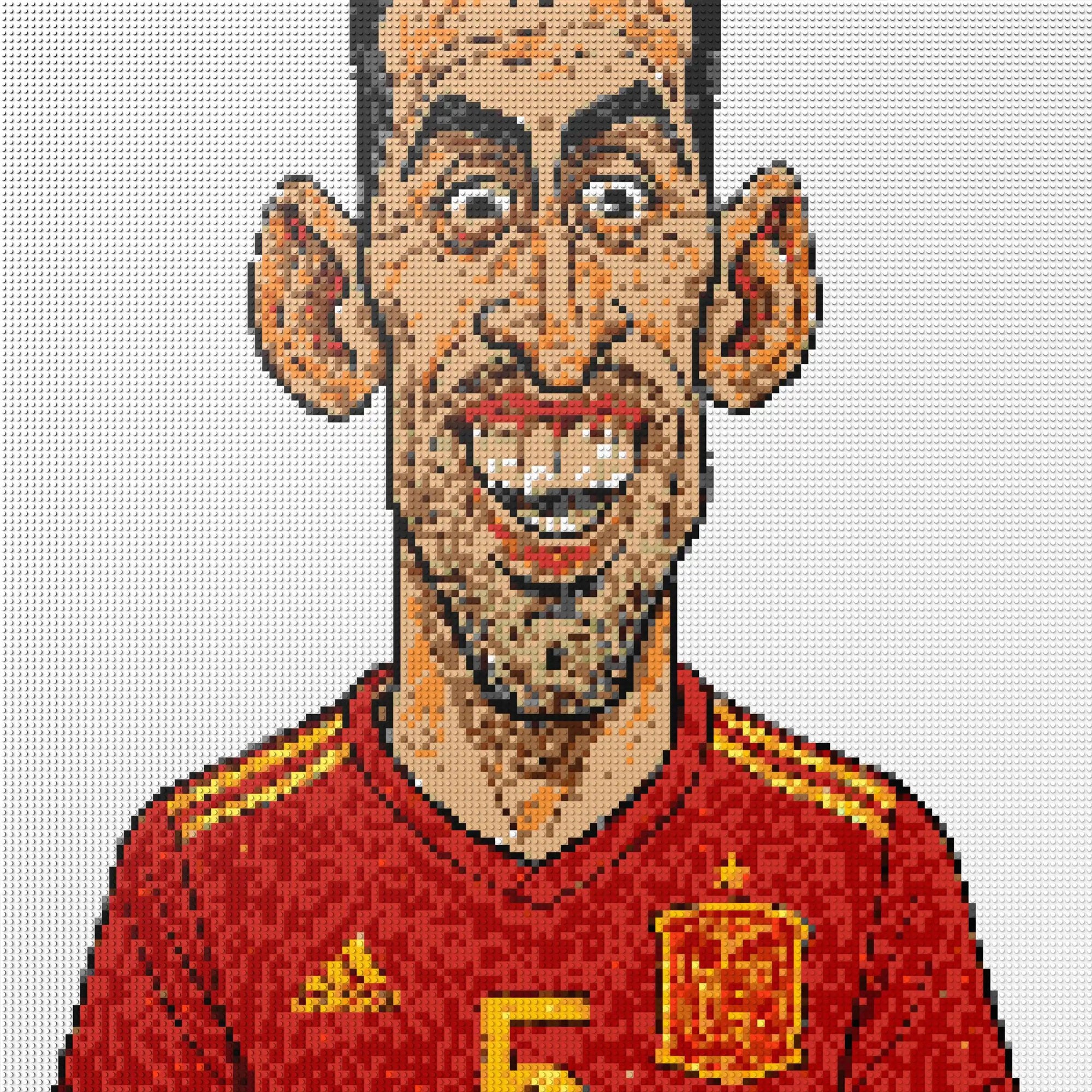 150*150studs, 120*120cm, 47,25*47,25inch