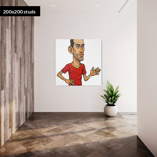 200*200studs, 160*160cm, 63*63inch