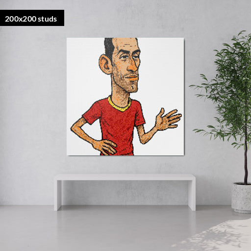 200*200studs, 160*160cm, 63*63inch