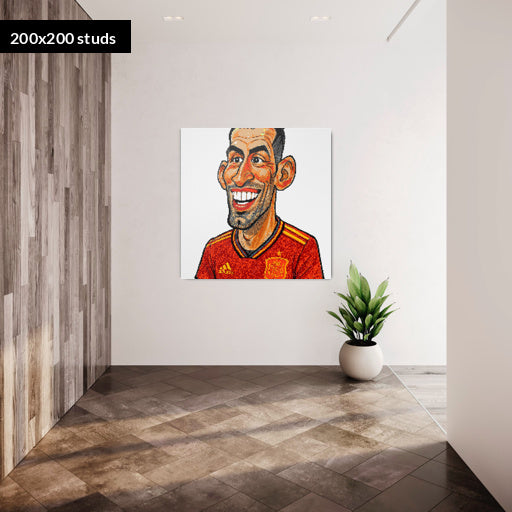 200*200studs, 160*160cm, 63*63inch