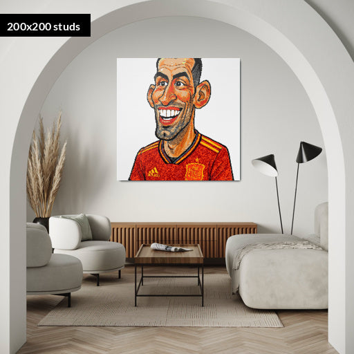 200*200studs, 160*160cm, 63*63inch