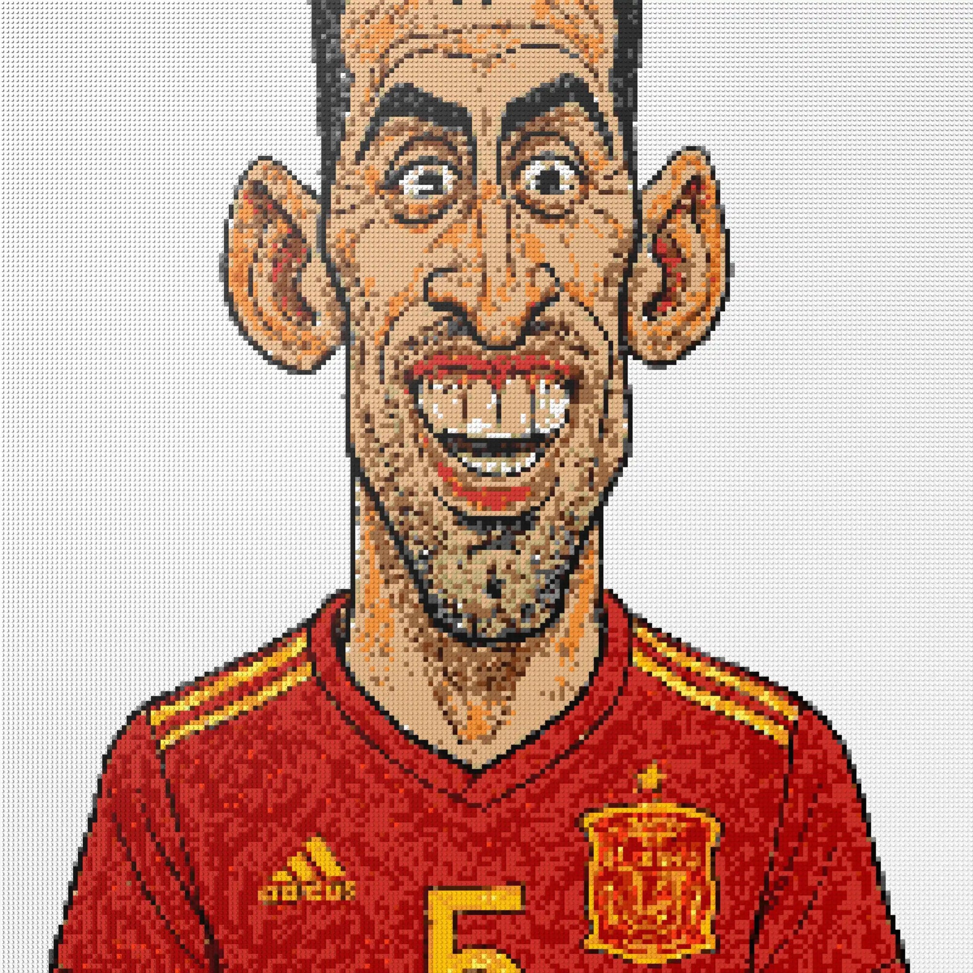 200*200studs, 160*160cm, 63*63inch