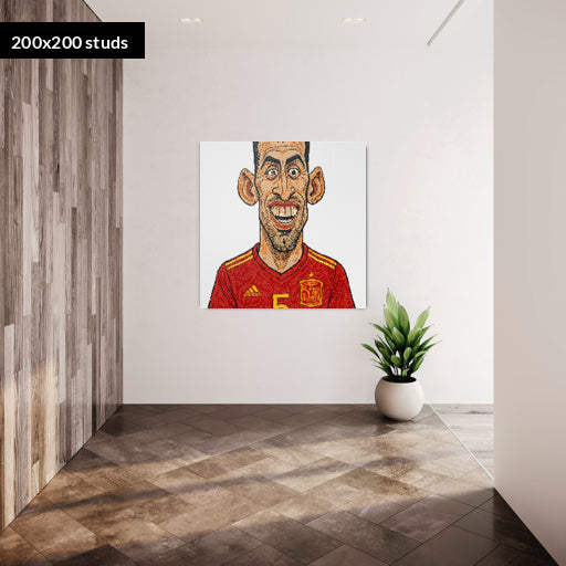 200*200studs, 160*160cm, 63*63inch